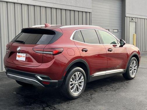 Cinnabar Metallic 2023 Buick Envision Preferred