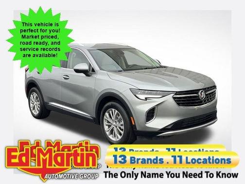 Moonstone Gray Metallic 2023 Buick Envision Preferred