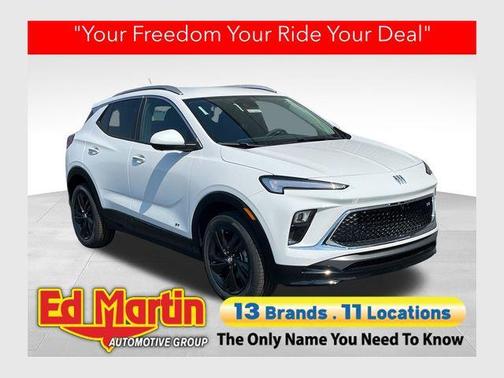 Summit White 2026 Buick Encore GX Sport Touring