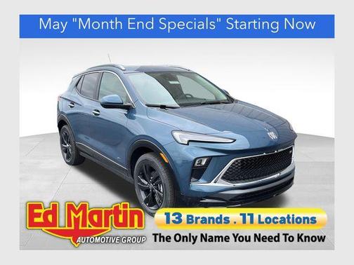Ocean Blue Metallic 2026 Buick Encore GX Sport Touring