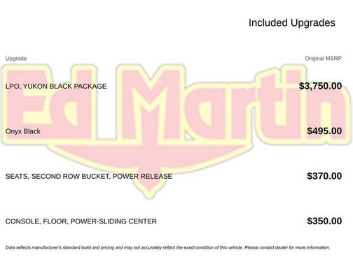 Onyx Black 2025 GMC Yukon Elevation
