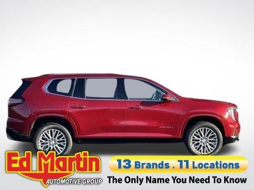 Volcanic Red 2026 GMC Acadia Denali