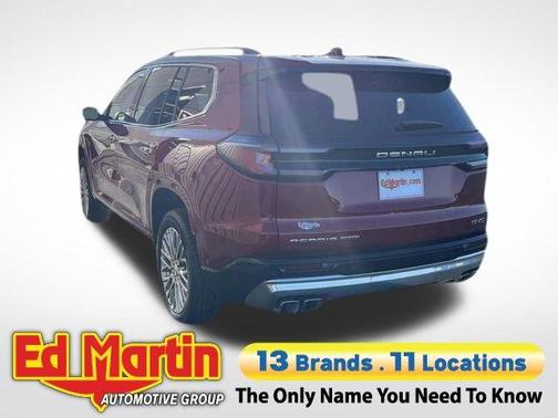 Volcanic Red 2026 GMC Acadia Denali