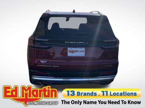 Volcanic Red 2026 GMC Acadia Denali