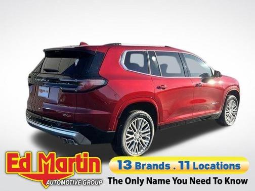 Volcanic Red 2026 GMC Acadia Denali