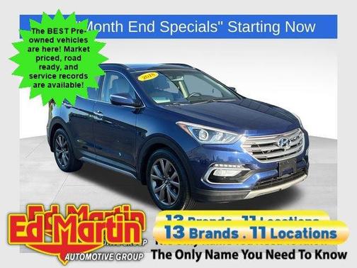 Nightfall Blue 2018 Hyundai Santa Fe Sport 2.0L Turbo Ultimate