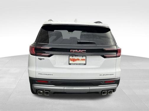 Summit White 2026 GMC Acadia Elevation