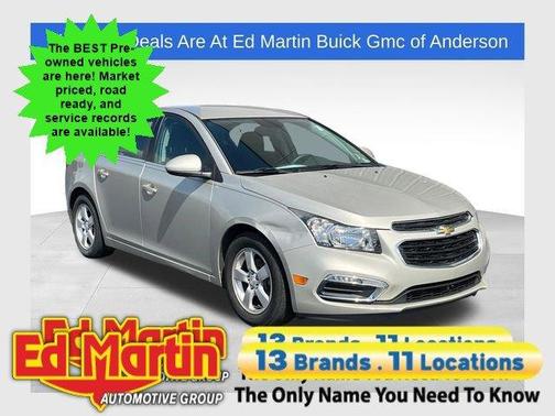 Champagne Silver 2016 Chevrolet Cruze Limited 1LT