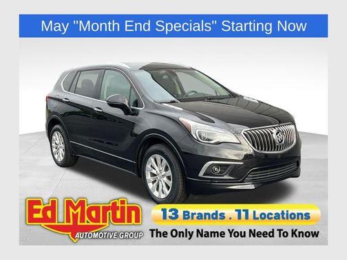 Ebony Twilight Metallic 2018 Buick Envision Essence