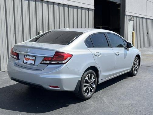 Silver 2013 Honda Civic EX-L