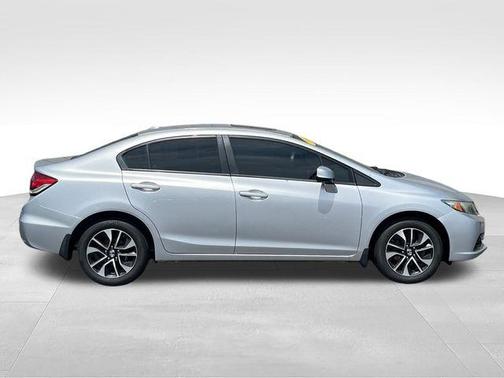 Silver 2013 Honda Civic EX-L