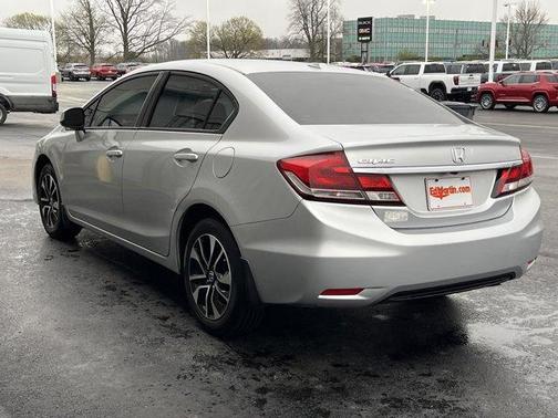 Silver 2013 Honda Civic EX-L
