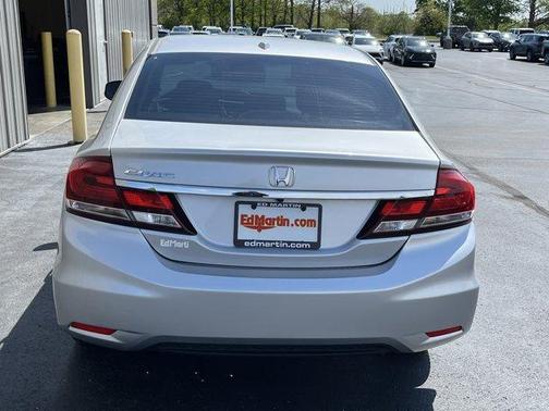 Silver 2013 Honda Civic EX-L