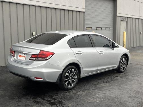 Silver 2013 Honda Civic EX-L