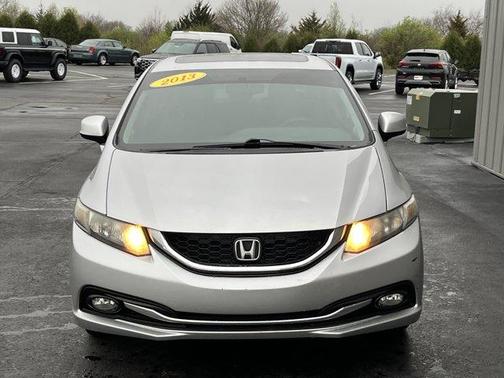 Silver 2013 Honda Civic EX-L