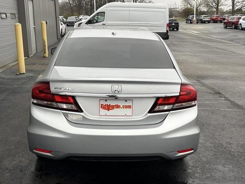 Silver 2013 Honda Civic EX-L