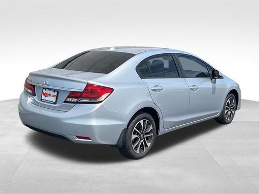 Silver 2013 Honda Civic EX-L