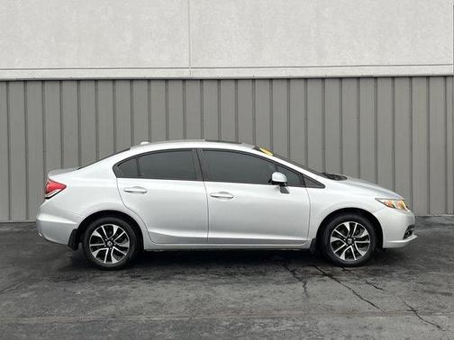 Silver 2013 Honda Civic EX-L