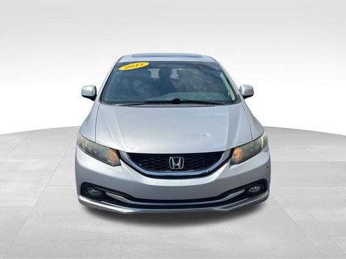Silver 2013 Honda Civic EX-L