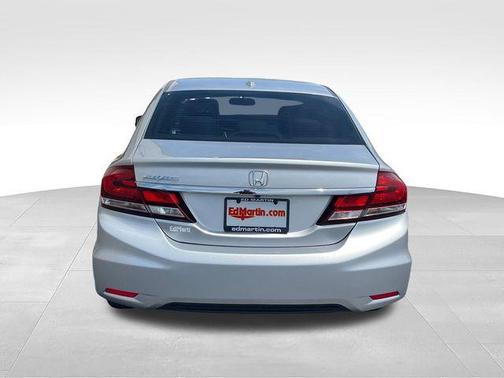 Silver 2013 Honda Civic EX-L