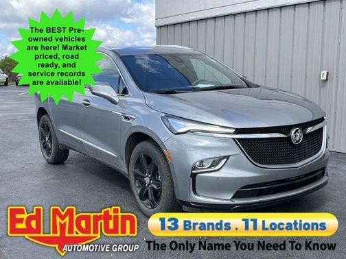Moonstone Gray Metallic 2023 Buick Enclave Essence