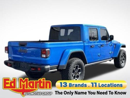 Hydro Blue Pearlcoat 2023 Jeep Gladiator Rubicon