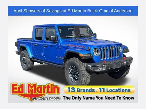 Hydro Blue Pearlcoat 2023 Jeep Gladiator Rubicon