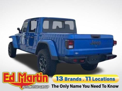 Hydro Blue Pearlcoat 2023 Jeep Gladiator Rubicon
