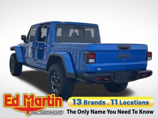 Hydro Blue Pearlcoat 2023 Jeep Gladiator Rubicon