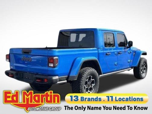 Hydro Blue Pearlcoat 2023 Jeep Gladiator Rubicon