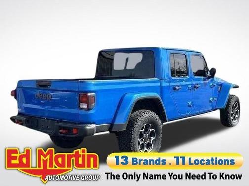 Hydro Blue Pearlcoat 2023 Jeep Gladiator Rubicon