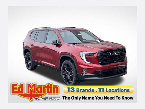 Volcanic Red 2026 GMC Acadia Elevation