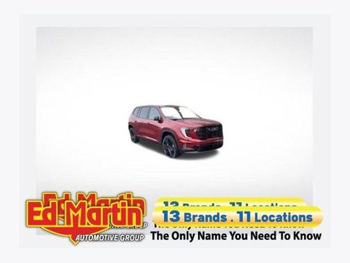 Volcanic Red 2026 GMC Acadia Elevation