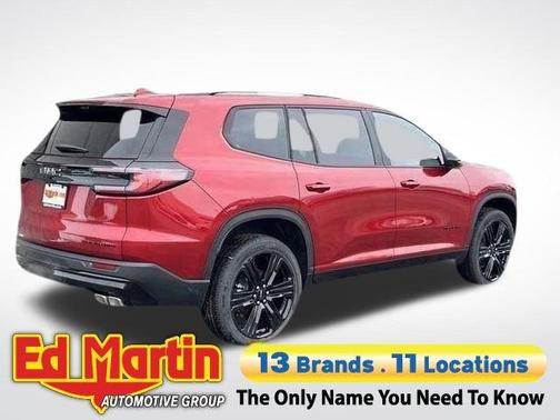 Volcanic Red 2026 GMC Acadia Elevation