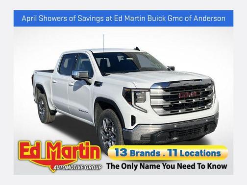 Summit White 2026 GMC Sierra 1500 SLE