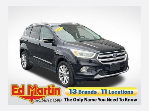 Shadow Black 2017 Ford Escape Titanium