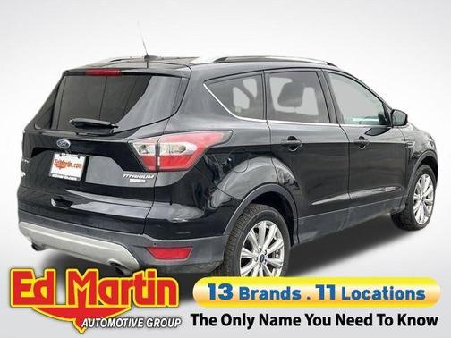 Shadow Black 2017 Ford Escape Titanium