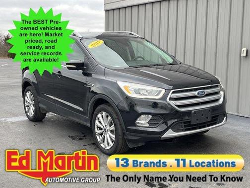 Shadow Black 2017 Ford Escape Titanium