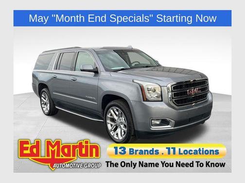 Steel Metallic 2018 GMC Yukon XL SLT Standard Edition