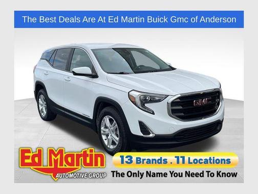 Summit White 2021 GMC Terrain SLE