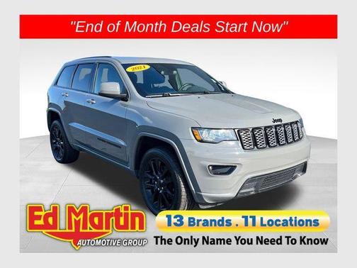 Gray Clearcoat 2021 Jeep Grand Cherokee Laredo X