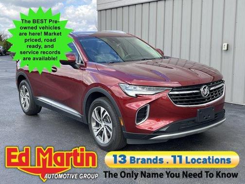 Cinnabar Metallic 2021 Buick Envision Essence