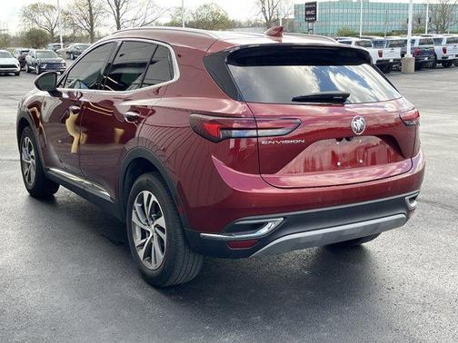 Cinnabar Metallic 2021 Buick Envision Essence