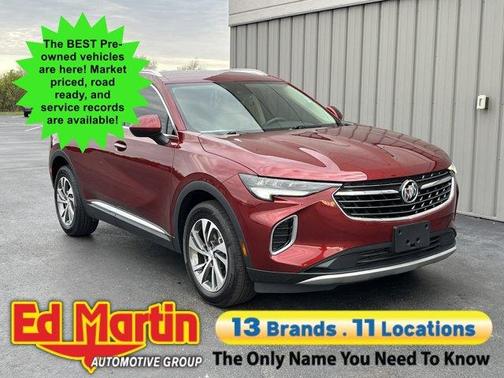 Cinnabar Metallic 2021 Buick Envision Essence