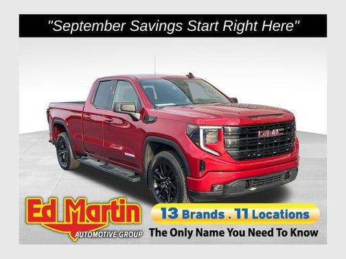 Volcanic Red 2024 GMC Sierra 1500 Elevation