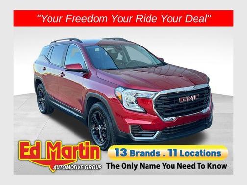 Volcanic Red 2023 GMC Terrain SLE