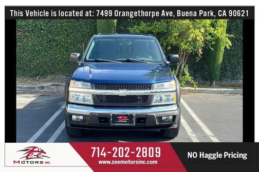 Blue 2004 Chevrolet Colorado Z71