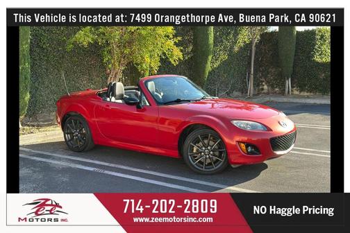 Burgundy 2012 Mazda MX-5 Miata Special Edition