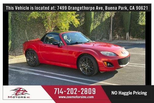 Burgundy 2012 Mazda MX-5 Miata Special Edition