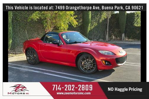 Burgundy 2012 Mazda MX-5 Miata Special Edition